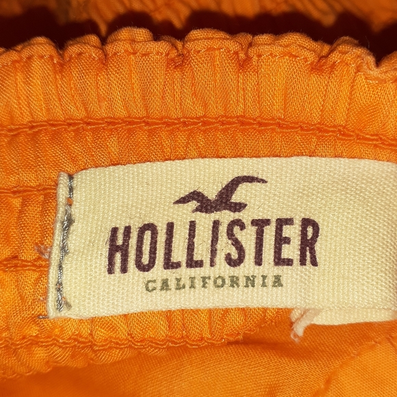 2/$20 Hollister Strapless Dress Orange in Medium - Picture 7 of 13